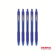 Z-Grip Smooth Retractable Ballpoint Pen Blue Ink Box 12