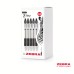 Z-Grip Retractable Ballpoint Pen Black Ink 50 Pack