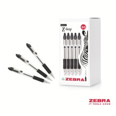 Z-Grip Retractable Ballpoint Pen Black Ink 50 Pack