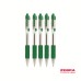 Z-Grip Smooth Retractable Ballpoint Pen Green Ink Box of 50