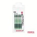 Z-Grip Smooth Retractable Ballpoint Pen Green Ink Box of 50