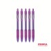 Z-Grip Smooth Retractable Ballpoint Pen Violet Ink Box of 50