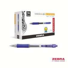 SARASA Gel Retractable Rollerball 0.7mm Pen Blue Ink Pack 36