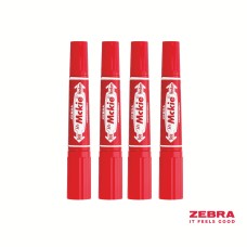HI Mckie Bold Double Ended Red Ink Permanent Marker Box 10