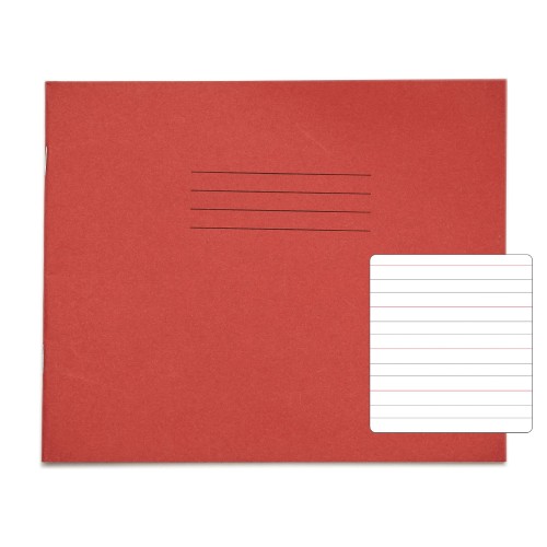 RHINO 6 x 8 Learn to Write Book 32 Page, Red, Wide-Ruled LTW6B:20R (Pack of 100)
