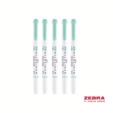 MILDLINER Double Ended Cool & Refined Highlighter Green Box 10
