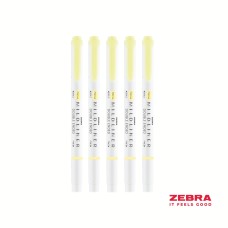 MILDLINER Double Ended Fluorescent Yellow Box Highlighter 10