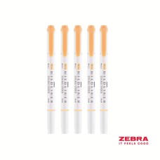 MILDLINER Double Ended Fluorescent Orange Highlighter Box 10