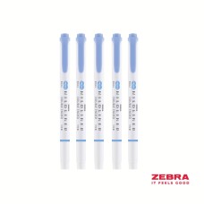 MILDLINER Double Ended Cool & Refined Highlighter Blue Box 10