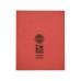 RHINO 8 x 6.5 Exercise Book 48 Page, Red, F8 (Pack of 10)