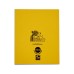 RHINO 8 x 6.5 Exercise Book 48 Page, Yellow, F8M (Pack of 100)