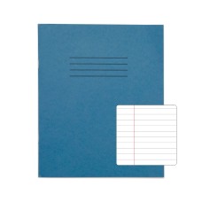 RHINO 8 x 6.5 Exercise Book 80 Page, Light Blue, F8M (Pack of 10)