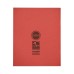 RHINO 8 x 6.5 Exercise Book 48 Page, Red, F12 (Pack of 100)