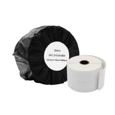 Compatible Zebra White Shipping Paper Labels Roll 800 pcs (ZA5.84x1.3-800)