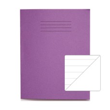 RHINO 9 x 7 Project Book 32 Page, Purple, F15/B (Pack of 10)
