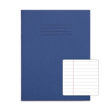 RHINO 9 x 7 Exercise Book 80 Page, Dark Blue, F8M (Pack of 10)