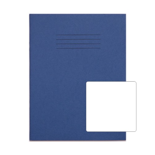 RHINO 9 x 7 Exercise Book 80 Page, Dark Blue, B (Pack of 10)