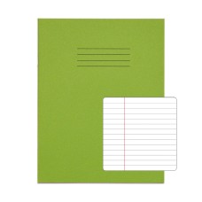 RHINO 9 x 7 Exercise Book 80 Page, Light Green, F6M (Pack of 100)