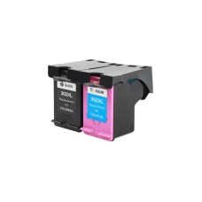 Twin Pack - Compatible 302XL B/CMY Hi Cap Ink Multipack for HP Printers