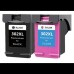 Twin Pack - Compatible 302XL B/CMY Hi Cap Ink Multipack for HP Printers