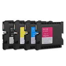 4 Pack - Compatible GC31 BCMY Ink Multipack for Ricoh Printers