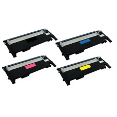 4 Pack - Compatible CLT-KCMY406S Toner Multipack for Samsung Printers