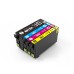 4 Pack - Compatible 407 T07U1/2/3/4 BCMY Ink Multipack of 4 Ink for Epson Printers