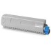 Compatible 43865721 Yellow Toner Cartridge for Oki Printers