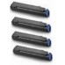 4 Pack - Compatible 44315308/5/6/7 BCMY Toner Multipack for Oki Printers