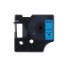 Compatible 45016 S0720560 Black on Blue Tape 12mm x 7m for Dymo Label Printers