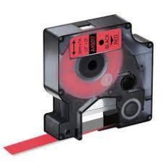 Compatible 45017 S0720570 Black on Red Tape 12mm x 7m for Dymo Label Printers