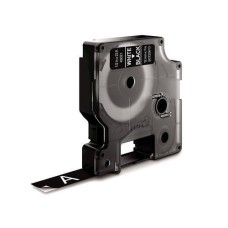 Compatible 45021 S0720610 White on Black Tape 12mm x 7m for Dymo Label Printers
