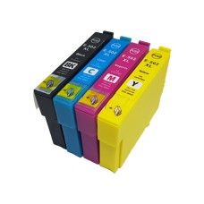 4 Pack - Compatible 502XL T02W6 BCMY Hi Cap Ink Multipack of 4 - Binocular for Epson Printers