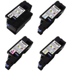 4 Pack - Compatible 593-11016/17/18/19 BCMY Toner Multipack for Dell Printers