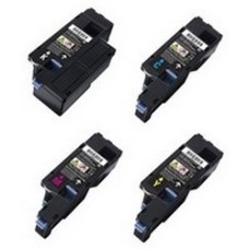 4 Pack - Compatible 593-11140/41/42/43 BCMY Toner Multipack for Dell Printers