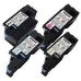 4 Pack - Compatible 593-11140/41/42/43 BCMY Toner Multipack for Dell Printers
