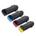 4 Pack - Compatible 593-BBRZ/BBSF/BBRT/BBRW BCMY Toner Multipack for Dell Printers