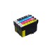 4 Pack - Compatible 603XL T03A6 BCMY Hi Cap Ink Multipack - Starfish for Epson Printers