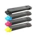 4 Pack - Compatible 652511010/11/14/16 BCMY Toner Multipack for Utax Printers