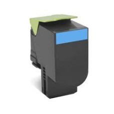 Compatible 700X2 70C0X20 Cyan Toner Cartridge for Lexmark Printers
