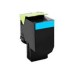 Compatible 71B20C0 Cyan Toner Cartridge for Lexmark Printers