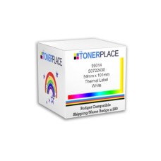 Compatible 99014 S0722430 White Shipping/Name Badge Label 54mm x 101mm for Dymo Label Printers