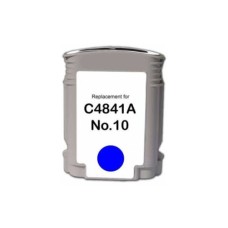 Compatible 10 C4841A Cyan Ink Cartridge for HP Printers
