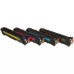 4 Pack - Compatible 125A Multipack CB540A/CB541ACB542A/CB543A BCMY Toner for HP Printers