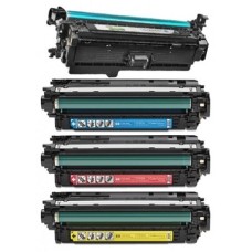 4 Pack - Compatible 646X Multipack CE264X/CF301A/CF302A/CF303A BCMY Toner for HP Printers