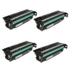 4 Pack - Compatible 649X Multipack CE260X/CE261A/CE262A/CE263A BCMY Toner for HP Printers