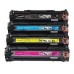 5 Pack - Compatible 128A Multipack CE320A/CE321A/CE322A/CE333A BBCMY Toner + Extra Black for HP Printers