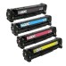 4 Pack - Compatible 305A Multipack CE410X/CE411A/CE412A/CE413A BCMY Toner for HP Printers