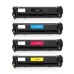 4 Pack - Compatible 131X Multipack CF210X/CF211A/CF212A/CF213A BCMY Toner for HP Printers