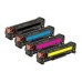 5 Pack - Compatible 131X Multipack CF210X/CF211A/CF212A/CF213A BBCMY Toner + Extra Black for HP Printers